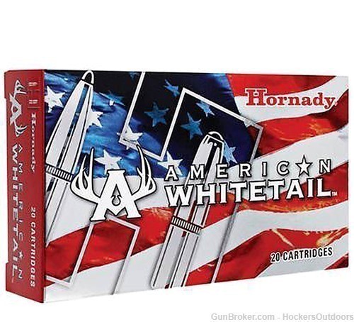 Hornady American Whitetail 6.5 Creedmoor 129gr. InterLock #81489 20 Rd Box-img-0