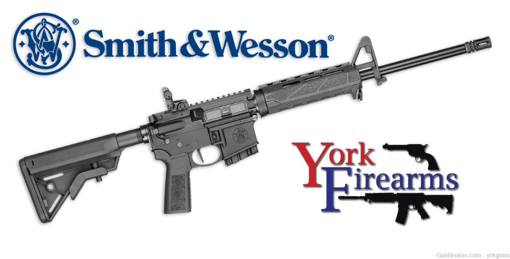 Smith & Wesson M&P 15 Volunteer XV 5.56NATO 10R Compliant Rifle NEW 13509-img-0
