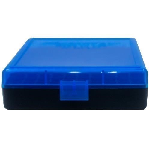 Berrys Ammo Boxes 9mm/.380 100 Rd Plastic BLUE COLOR-img-0