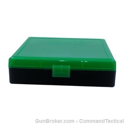 Berrys Ammo Boxes .40/45 ACP/10mm 100 Rd Plastic ZOMBIE COLOR-img-0