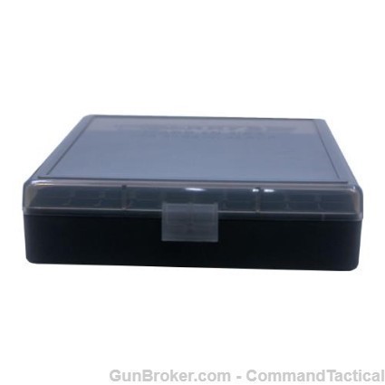 Berrys Ammo Boxes .40/45 ACP/10mm 100 Rd Plastic SMOKE COLOR-img-0