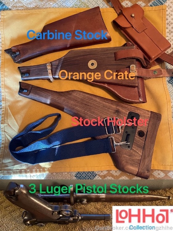 Luger Pistol’s experimental stock holster reproduction-img-3