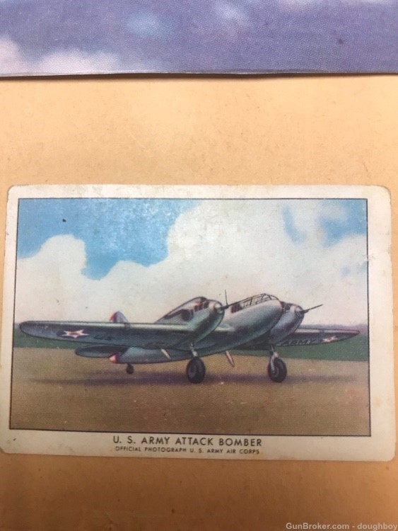 Military Airplane Scrapbook 1940’s-50’s Child’s Wings Cigarettes -img-8