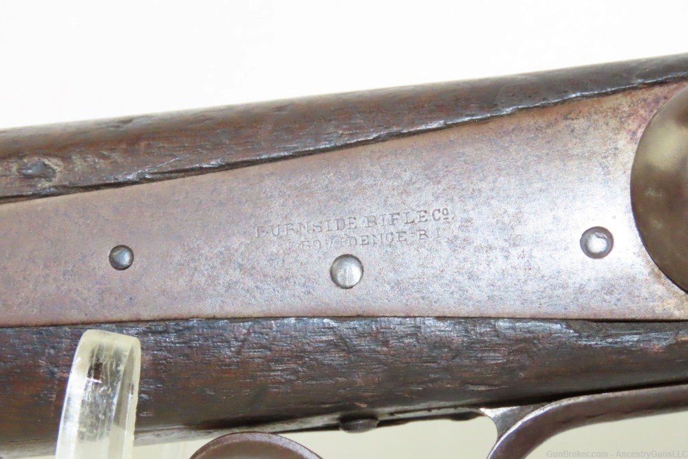 AMERICAN CIVIL WAR Antique U.S. BURNSIDE Model 1864 CAVALRY CARBINE-img-5