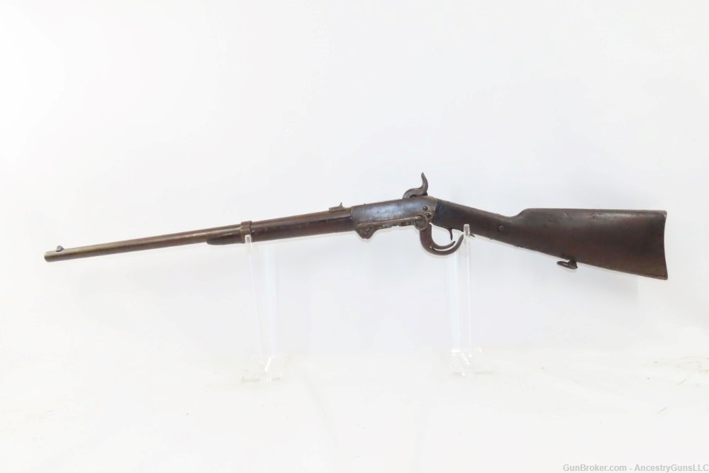 AMERICAN CIVIL WAR Antique U.S. BURNSIDE Model 1864 CAVALRY CARBINE-img-12
