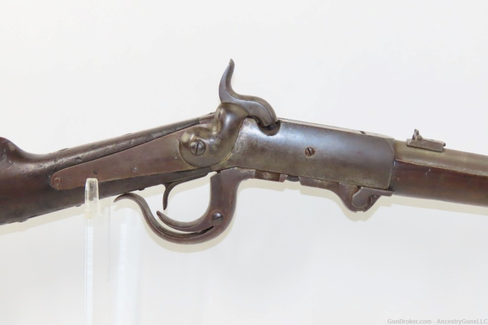 AMERICAN CIVIL WAR Antique U.S. BURNSIDE Model 1864 CAVALRY CARBINE-img-3
