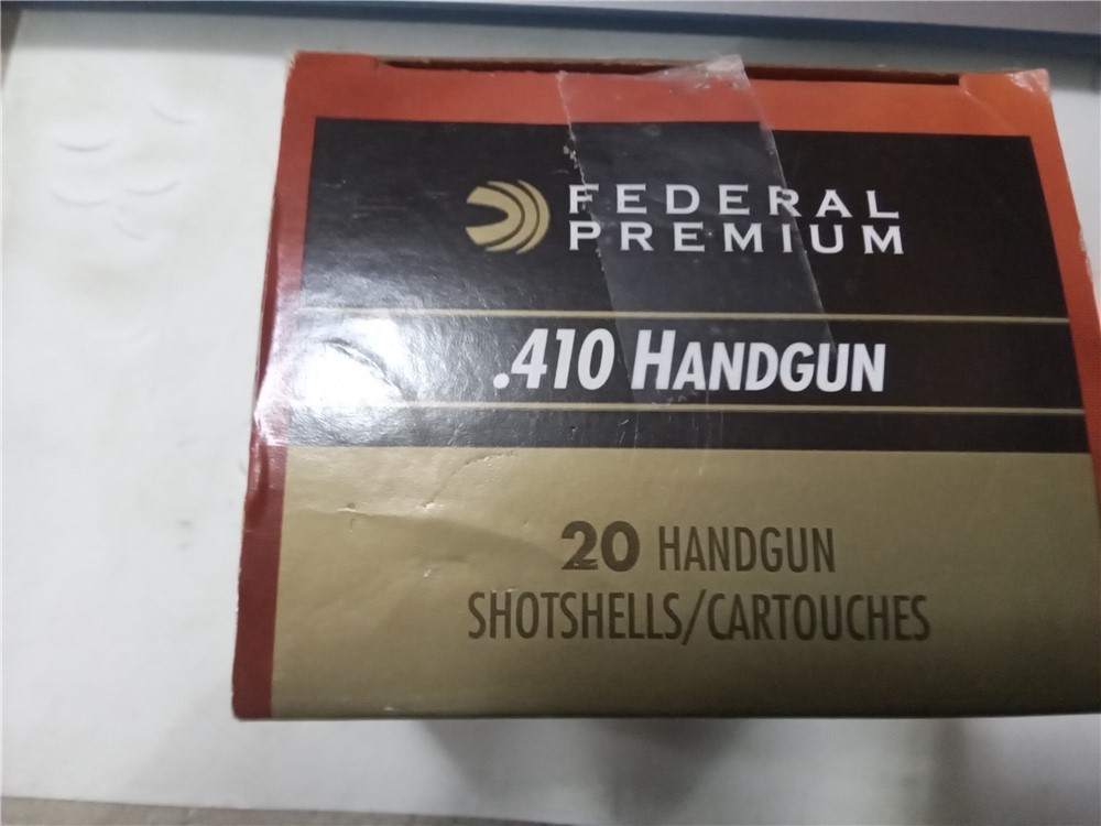 Federal 410 shells 2 1/2" No.4 shot-20 rds.-img-2