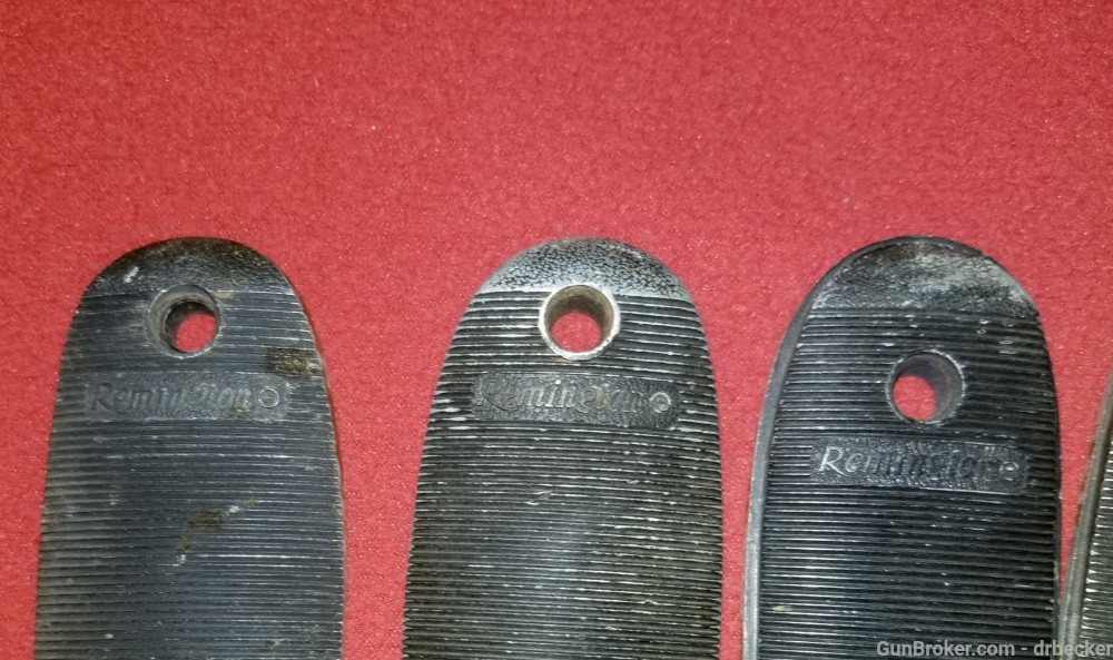 5 Remington buttplates grooved aluminum original parts-img-3