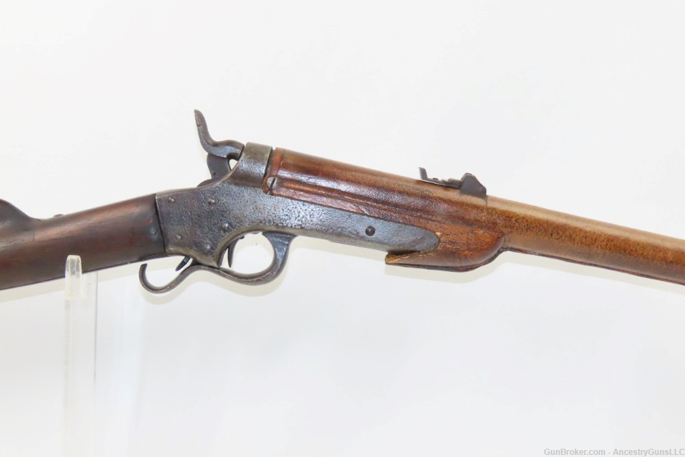 SCARCE Antique AMERICAN CIVIL WAR SHARPS & HANKINS U.S. M1862 NAVY Carbine -img-14