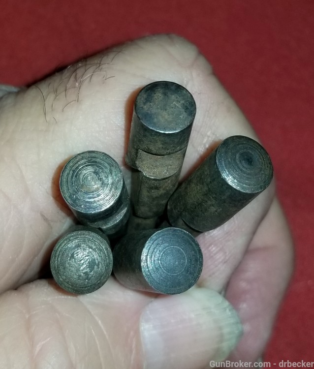Lot of 5 Winchester model 1897 firing pins original parts-img-1