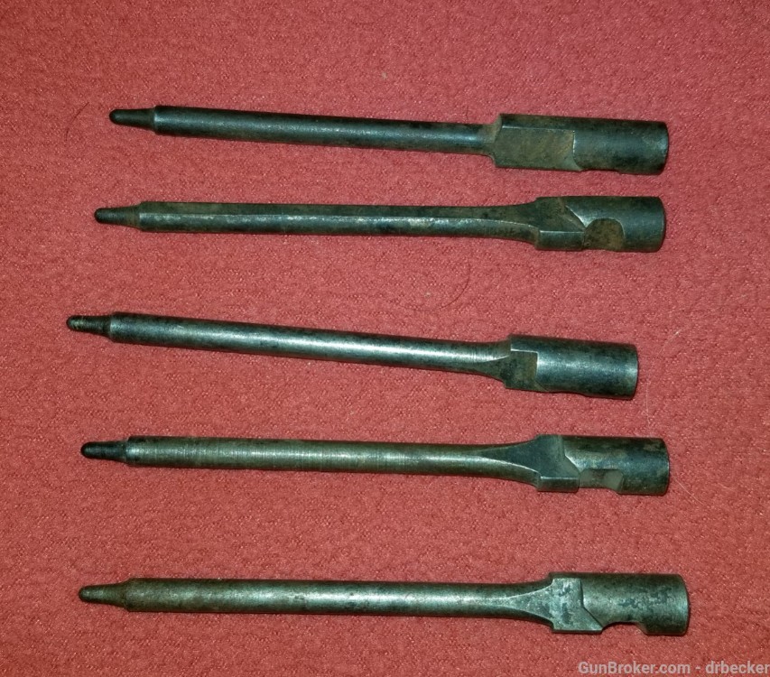 Lot of 5 Winchester model 1897 firing pins original parts-img-0