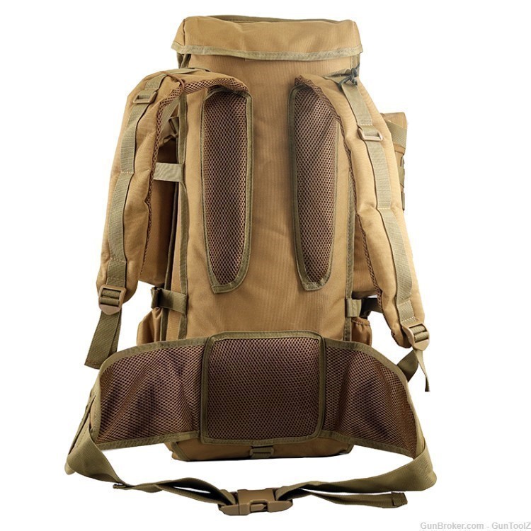 GTZ ACU or Tan 70  Molle Tactical Backpack w/ internal rifle case! LOW$$-img-4