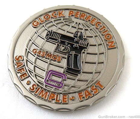 2022 Glock Collectors Association Limited Edition Coin - FREE SHIPPING-img-0
