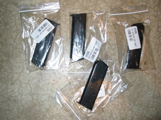 Colt Factory Government .45ACP 7rd. Blue Mags-NEW!-img-2