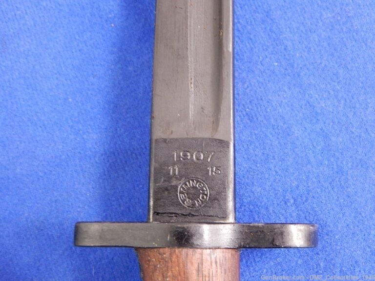 WW1 WWI English Bayonet with Scabbard-img-7