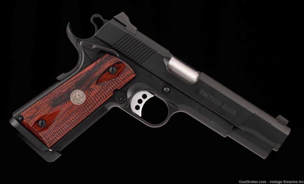 Wilson Combat .45ACP - TACTICAL ELITE, BLACK, CA APPROVED-img-2