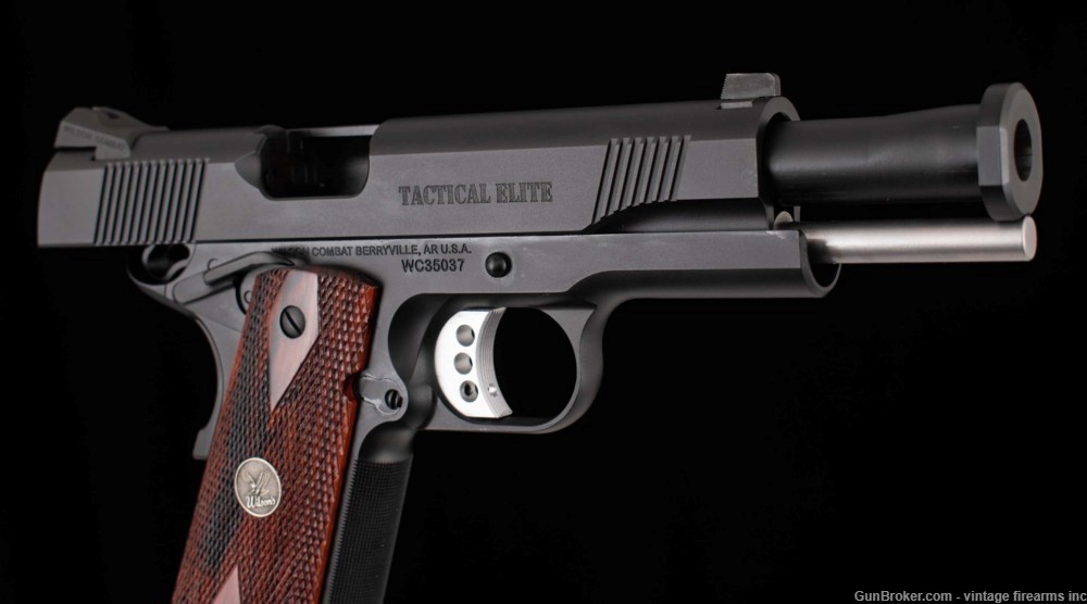 Wilson Combat .45ACP - TACTICAL ELITE, BLACK, CA APPROVED-img-4