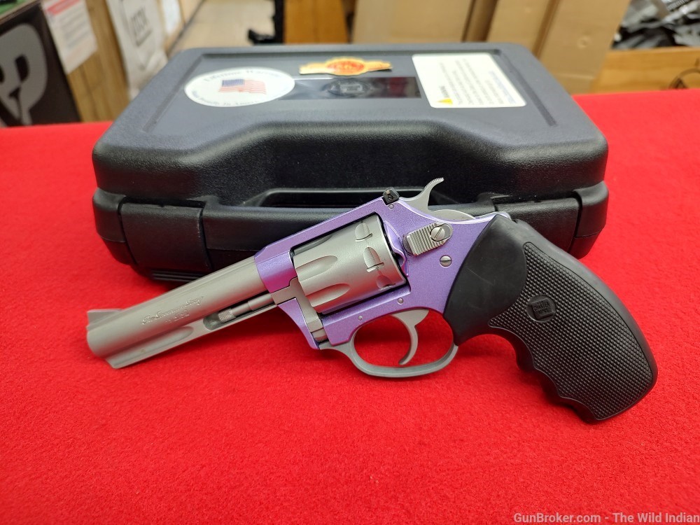 Charter Arms Lavender Lady 8 RDs 4" 22 Revolver ( Pre-owned ) -img-2