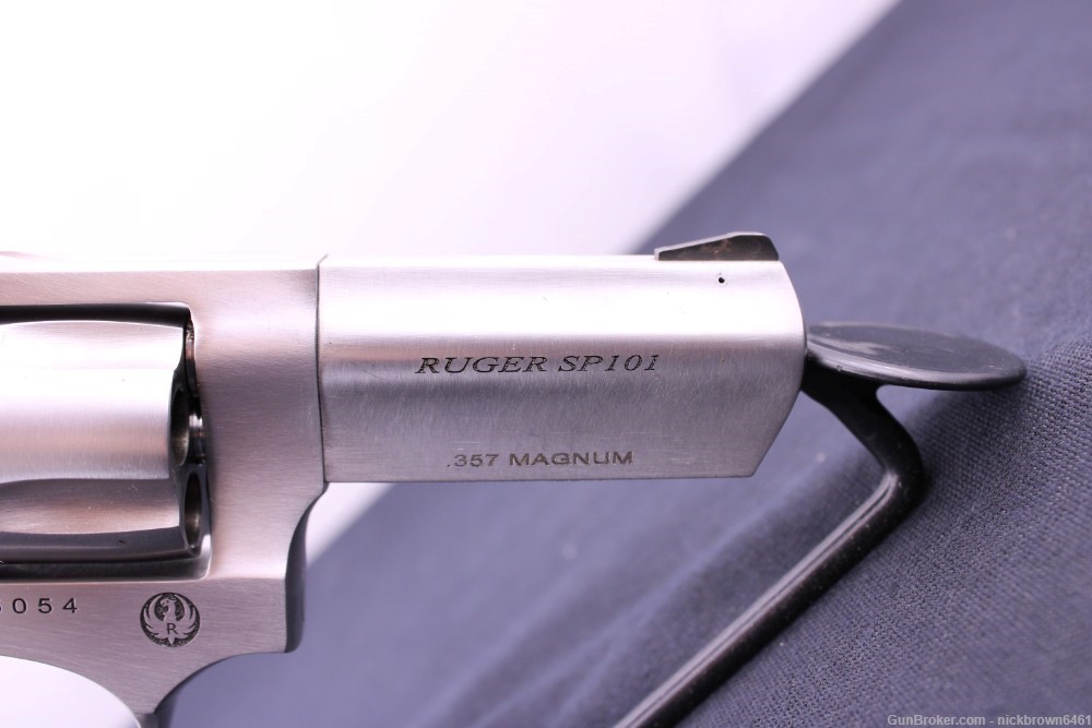 RUGER SP101 357 MAG 5 SHOT 3” BARREL W/ FACTORY HARD CASE -img-10