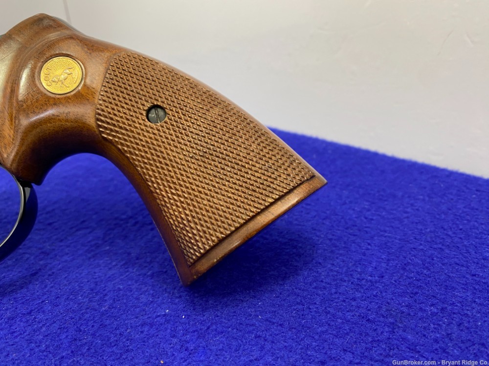 1974 colt python 357 mag blue 4 truly iconic snake series revolver