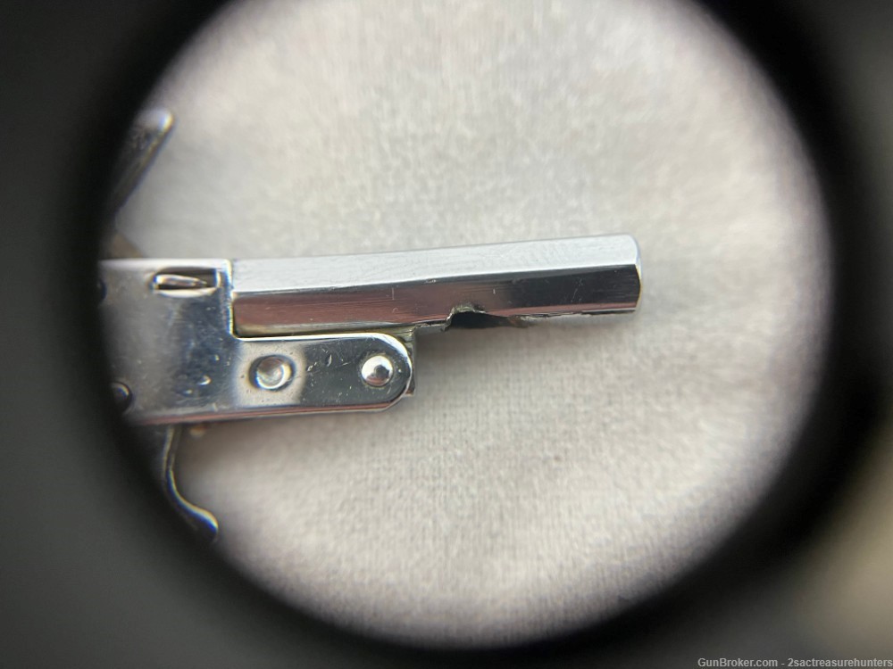 Vintage Little Atom Nickel Tone 2mm Pinfire Pistol-img-9