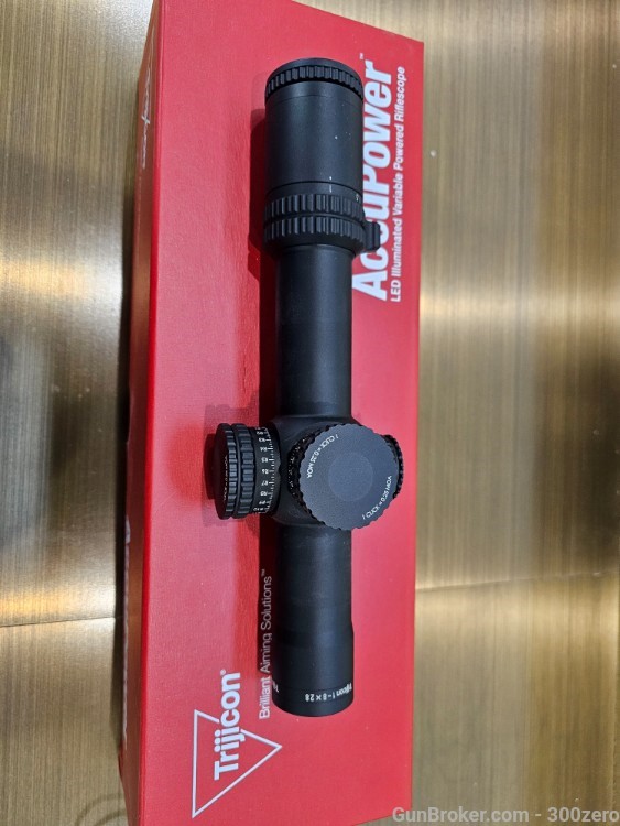 Trijicon AccuPoint 18x28 Riflescope Green SegmentedCircle Crosshair