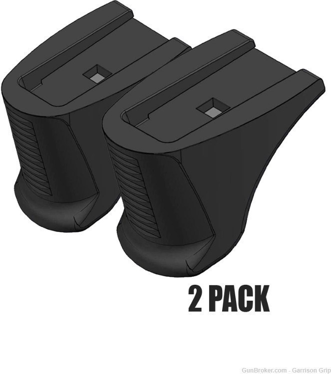  Garrison Grip TWO 1.25IN Extensions Fits Taurus PT709 and PT740 -img-0