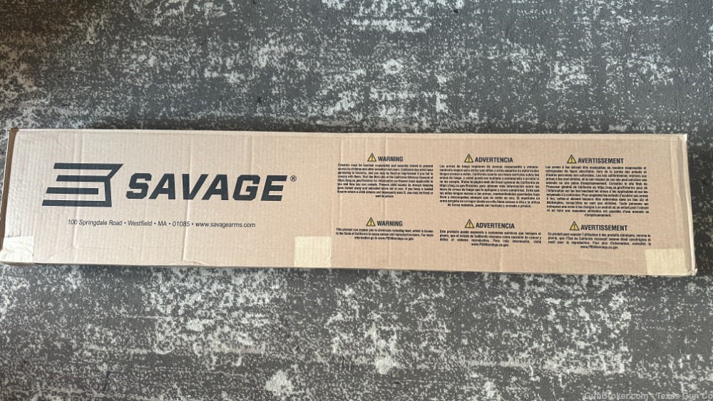 Savage 110BA Stealth Evolution 300 Winchester Magnum 24" Bronze 22863 NEW!-img-1