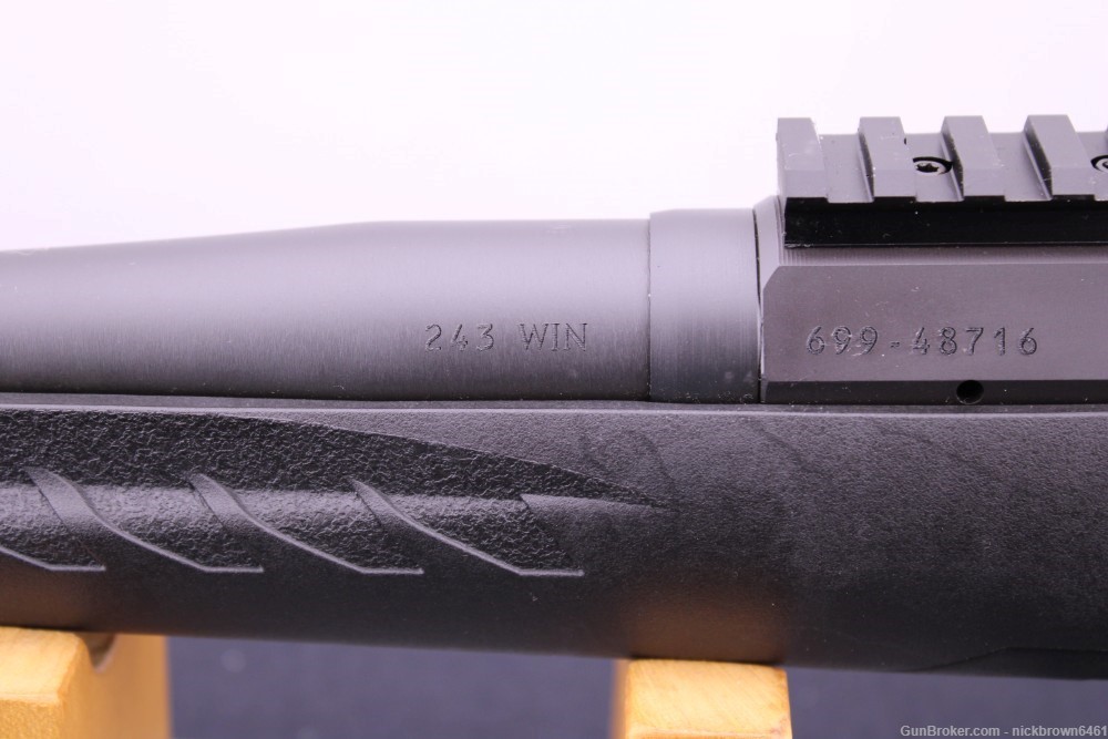 RUGER AMERICAN 243 WINCHESTER 22” BARREL INTEGRATED PIC RAIL -img-12