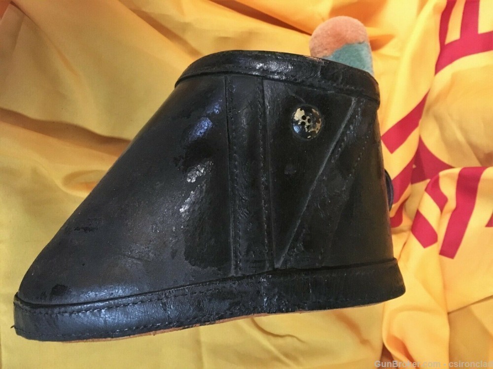 U.S. Army Leather Shako with pompom and insignia Civil War pre-civil war-img-4