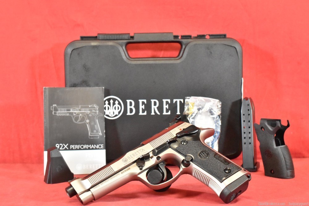Beretta 92X Performance Defensive 9mm 4.9" J92XRD21 Optic Ready 92X-img-1