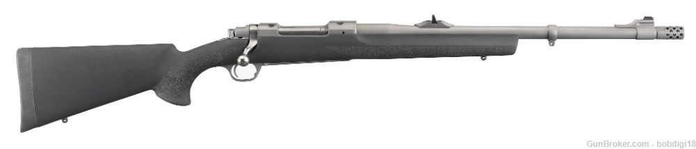 Ruger M77 Hawkeye Alaskan .375 Ruger Bolt Action Rifle 57100 NO CC FEES-img-0