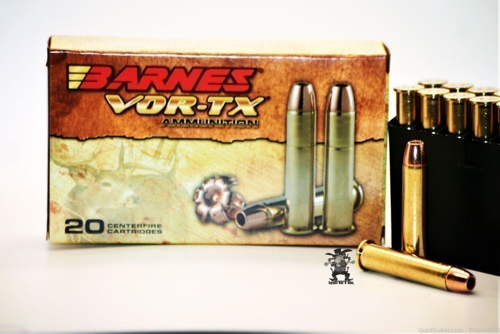 45-70 Ammo Barnes VOR-TX 300 Grain TSX TRIPLE SHOCK FN HP 45/70 20 Rounds-img-0