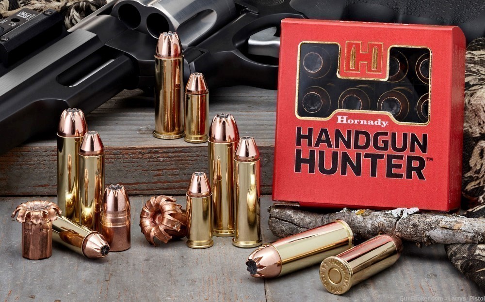 25 RDS Hornady Handgun Hunter 9mm Luger +P 115 gr MonoFlex 25 Bx 90281-NIB-img-0