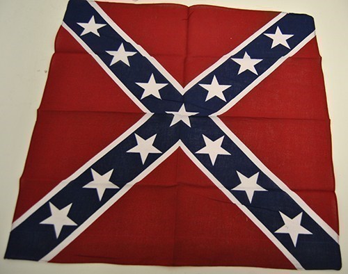 Rebel Flag Confederate Battle Bandanna / Mask 100% Cotton-img-1