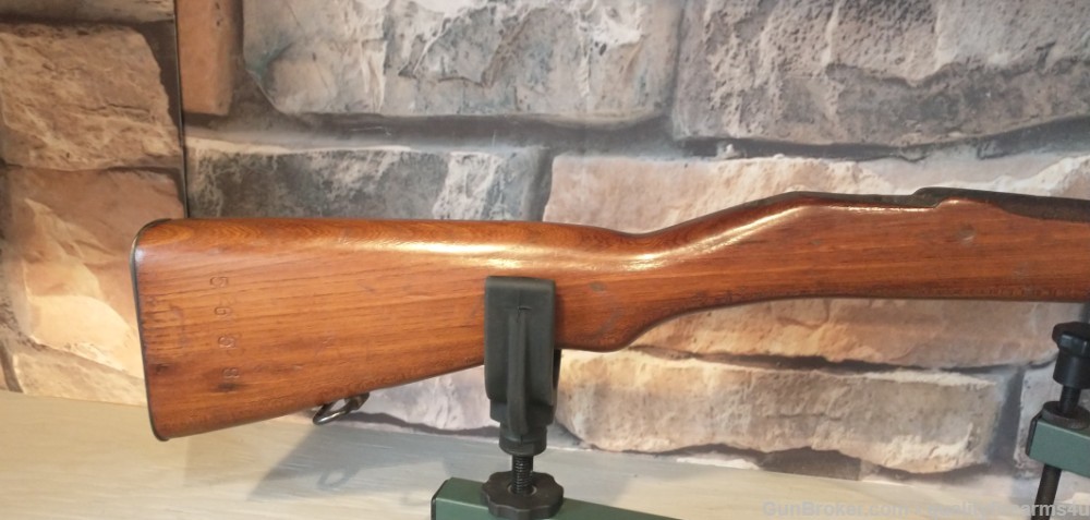 STEYR M95 RIFLE STOCK.... EXCELLENT CONDITION w/HARDWARE!  BUY NOW!-img-13