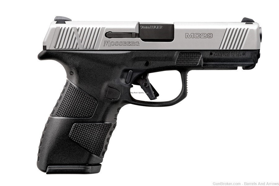 Mossberg  MC-2 Semi-Auto Pistol, 9MM, 3.9" Bbl, Black, Stainless Slide-img-0