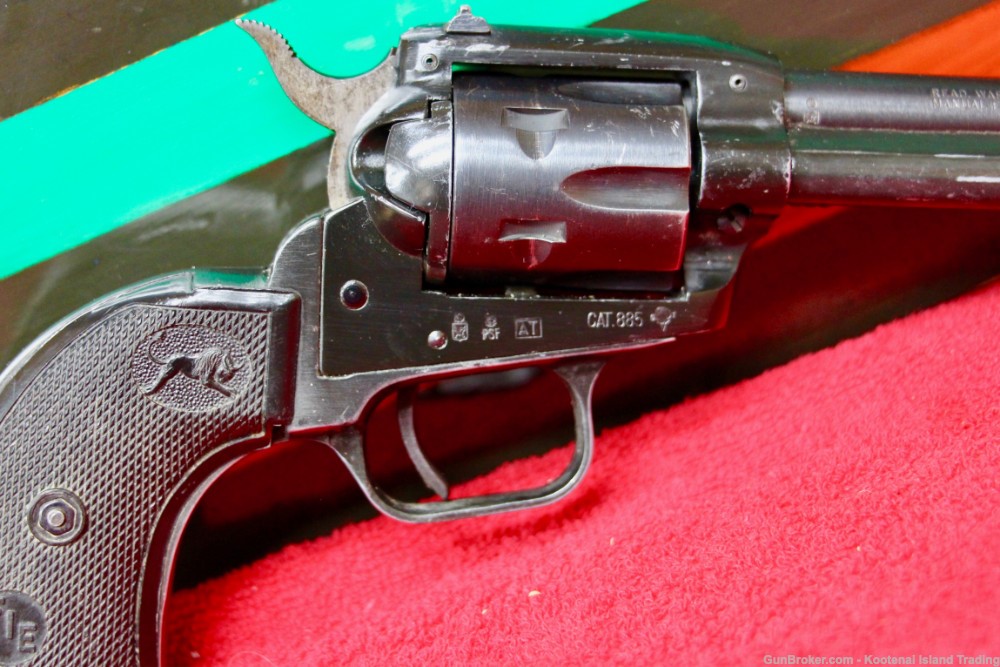 FIE model E15, SA 22LR 6shot revolver made in Italy-img-6