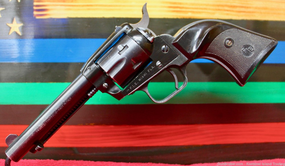 FIE model E15, SA 22LR 6shot revolver made in Italy-img-0