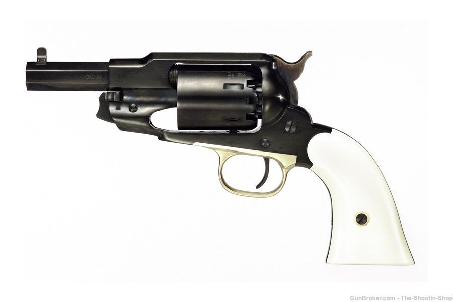 Taylors & Company Model 1858 THE ACE Revolver 44CAL 3" White PCV Percussion-img-0