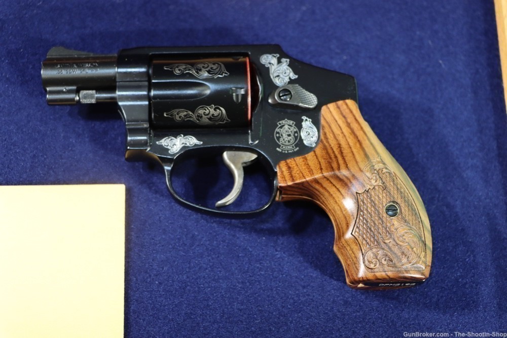 Smith & Wesson DELUXE ENGRAVED S&W Model 442 Revolver 38SPL 150785 38 SPL-img-3