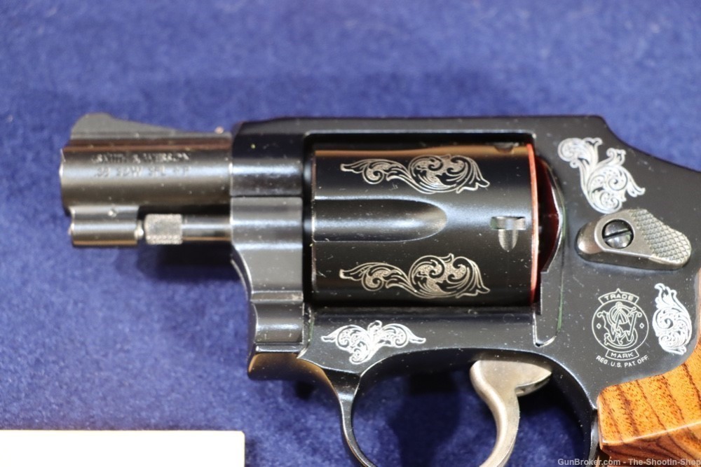 Smith & Wesson DELUXE ENGRAVED S&W Model 442 Revolver 38SPL 150785 38 SPL-img-5