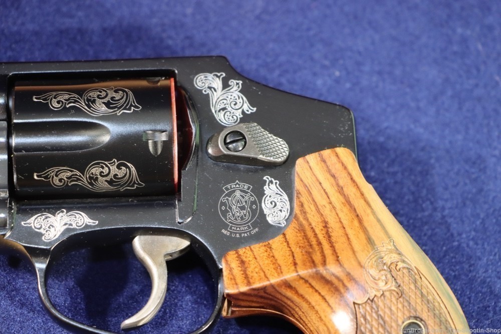 Smith & Wesson DELUXE ENGRAVED S&W Model 442 Revolver 38SPL 150785 38 SPL-img-4