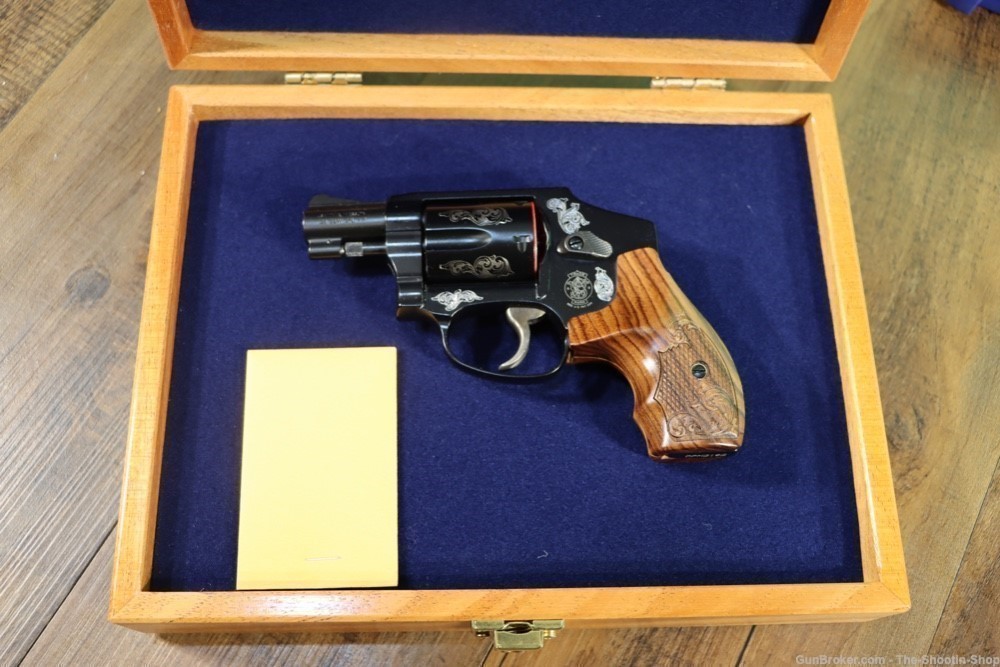 Smith & Wesson DELUXE ENGRAVED S&W Model 442 Revolver 38SPL 150785 38 SPL-img-2