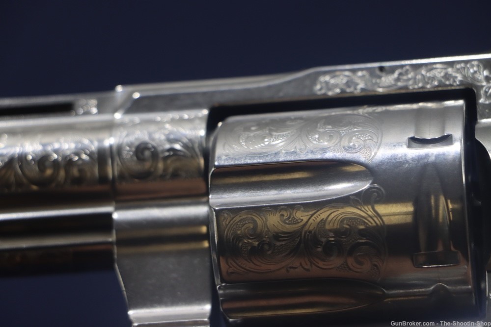 Colt Model ANACONDA Revolver STAINLESS SCROLL ENGRAVED 6" 44 MAGNUM 44MAG-img-33