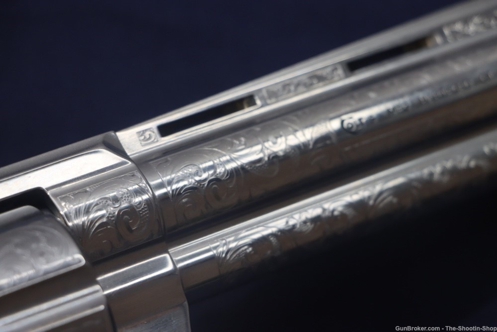 Colt Model ANACONDA Revolver STAINLESS SCROLL ENGRAVED 6" 44 MAGNUM 44MAG-img-22