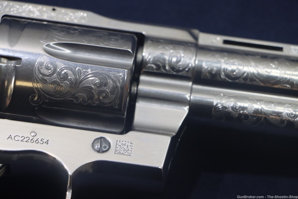 Colt Model ANACONDA Revolver STAINLESS SCROLL ENGRAVED 6" 44 MAGNUM 44MAG-img-18