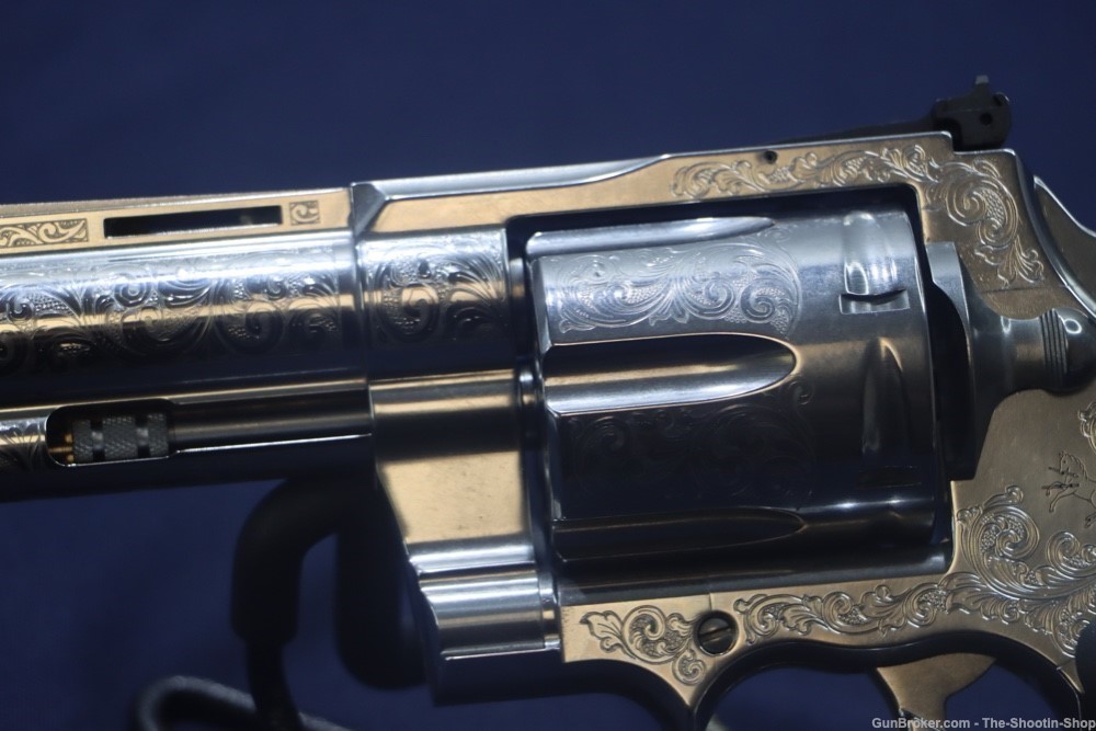 Colt Model ANACONDA Revolver STAINLESS SCROLL ENGRAVED 6" 44 MAGNUM 44MAG-img-9