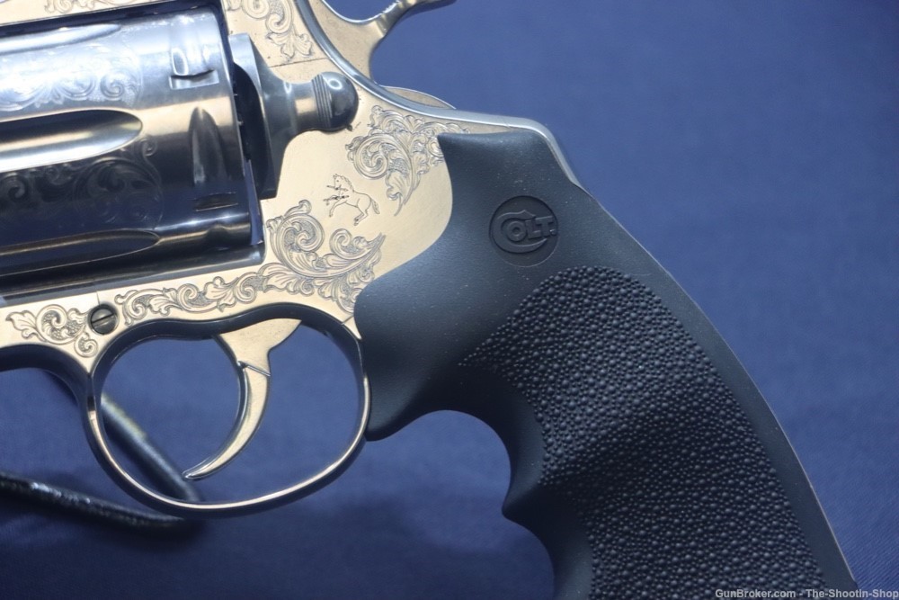 Colt Model ANACONDA Revolver STAINLESS SCROLL ENGRAVED 6" 44 MAGNUM 44MAG-img-4