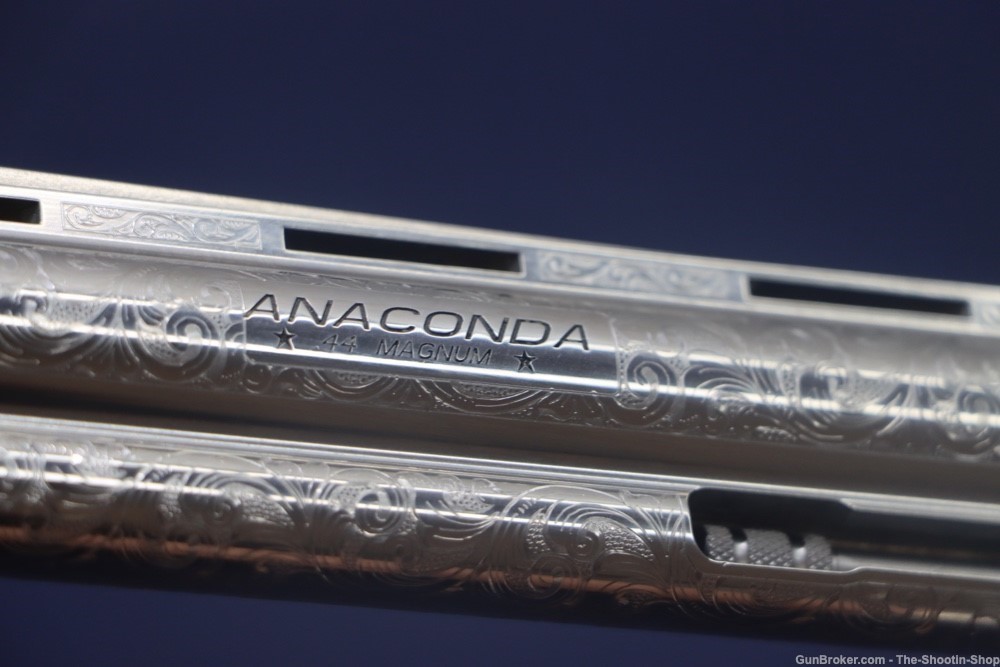 Colt Model ANACONDA Revolver STAINLESS SCROLL ENGRAVED 6" 44 MAGNUM 44MAG-img-30